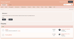 Desktop Screenshot of forum.bjork.fr