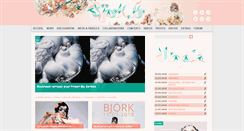 Desktop Screenshot of bjork.fr